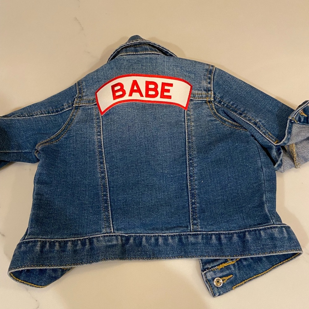 Baby jean jacket